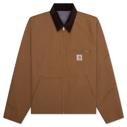 Carhartt WIP x Invincible Reversible Detroit Jacket Max - Hamilton Brown/Wolf Grey