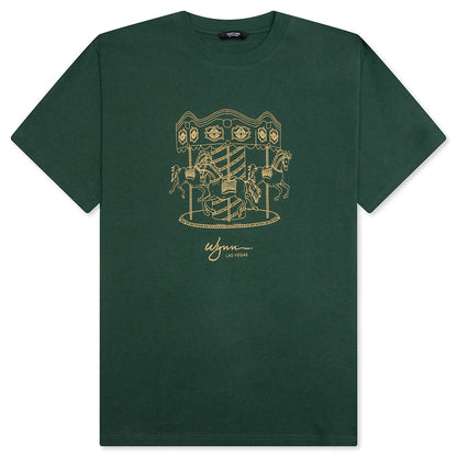 Feature x Wynn Carousel Tee - Dark Green