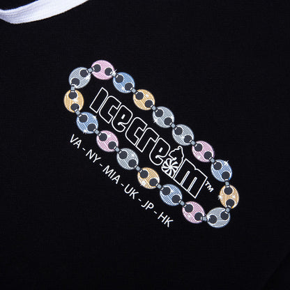 Chain Hoodie - Black