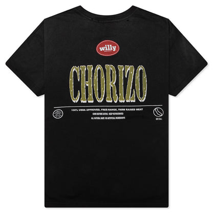 Chorizo Destroyed Easy Tee - Washed Black