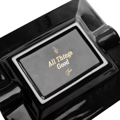 Churchill Ashtray - Black
