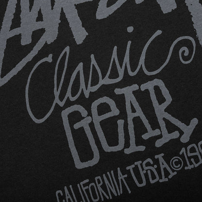 Classic Gear Pigmented Dyed Tee - Black