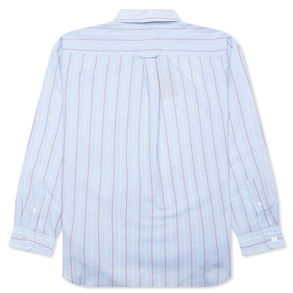Classic L/S Shirt Stripe - Light Blue