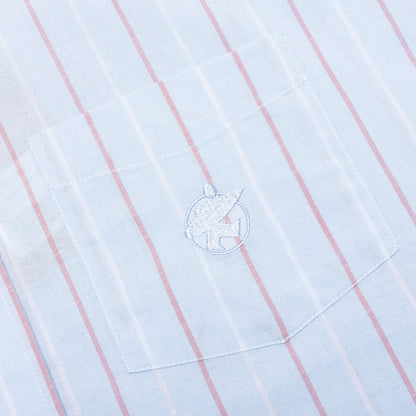 Classic L/S Shirt Stripe - Light Blue