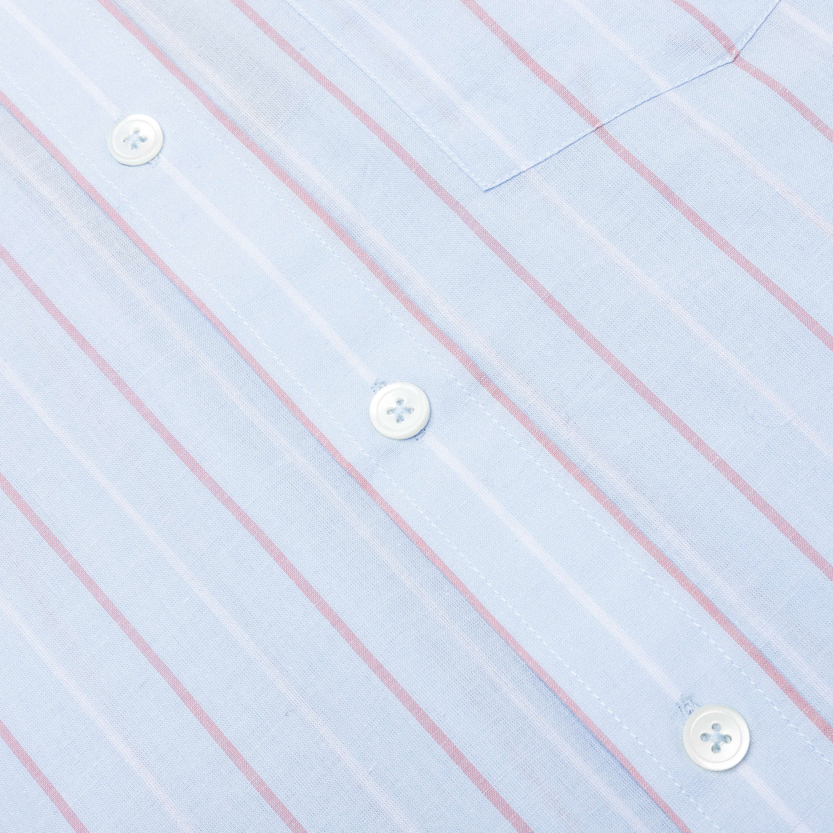 Classic L/S Shirt Stripe - Light Blue