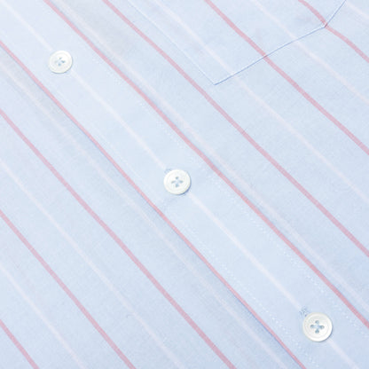 Classic L/S Shirt Stripe - Light Blue