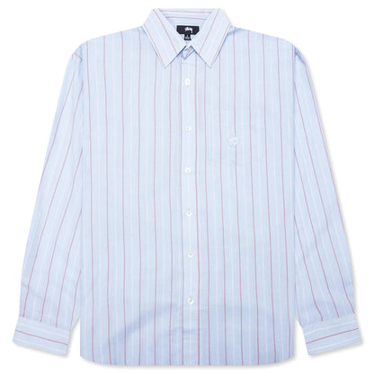 Classic L/S Shirt Stripe - Light Blue