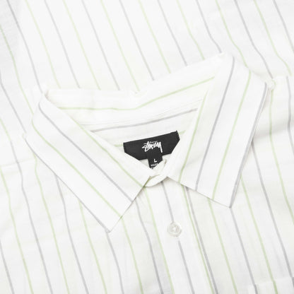 Classic L/S Shirt Stripe - White