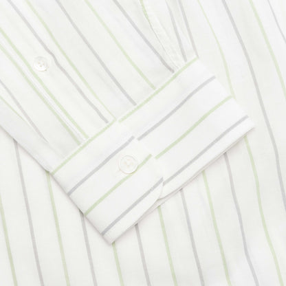 Classic L/S Shirt Stripe - White