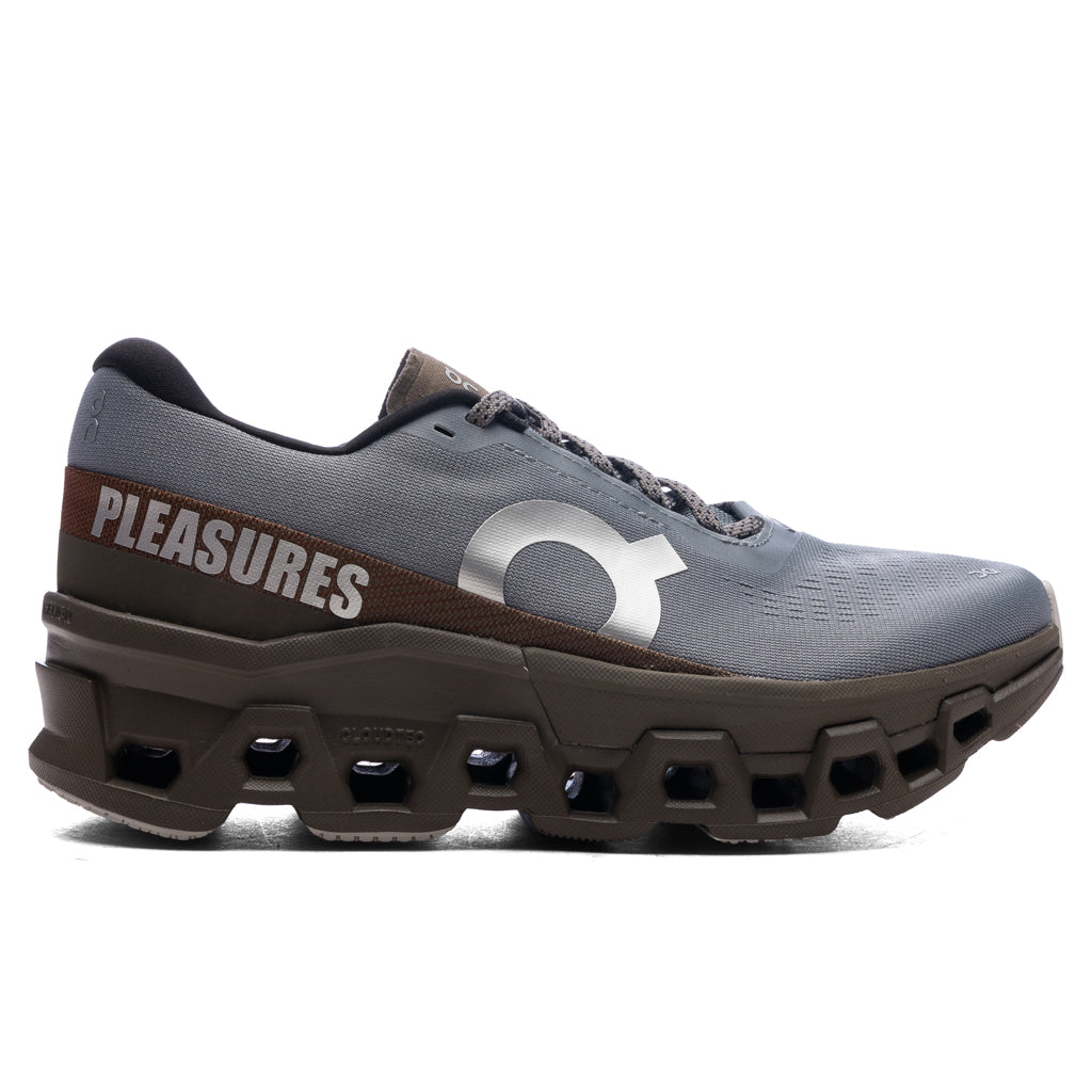 ON x Pleasures x The Loop Cloudmonster 2 - Mist/Olive