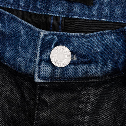 Coated Indigo Flare - Black