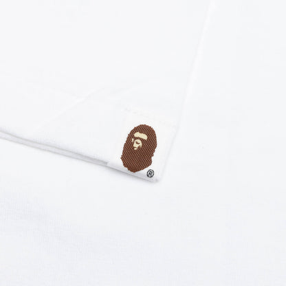 Color Camo Bathing Ape Tee - White
