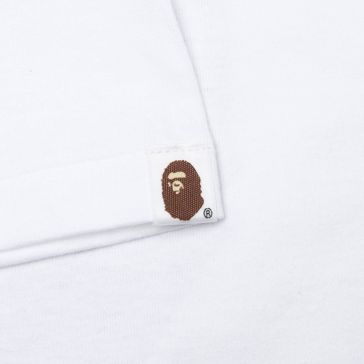 Color Camo Milo on Big Ape Tee - White/Navy