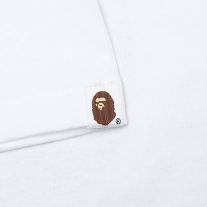 Color Camo Milo on Big Ape Tee - White/Navy