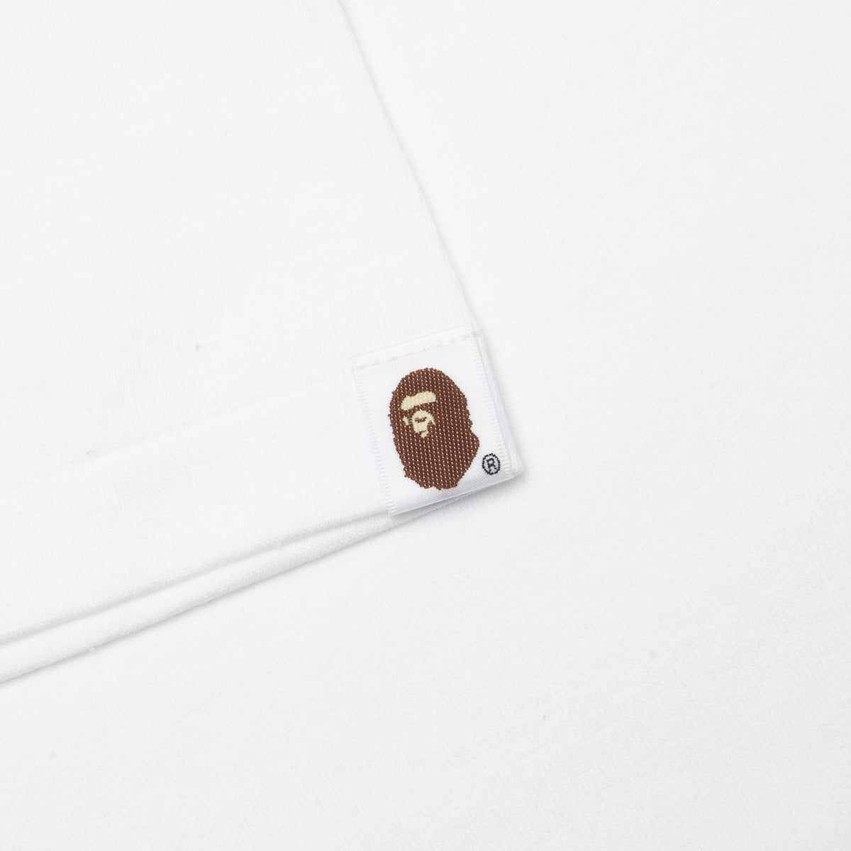 Color Camo Milo on Big Ape Tee - White/Purple