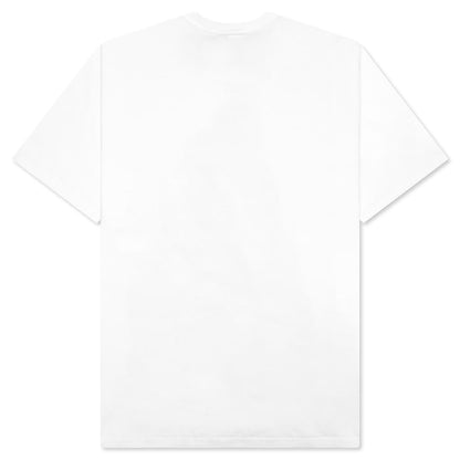 Color Camo Milo on Big Ape Tee - White/Red