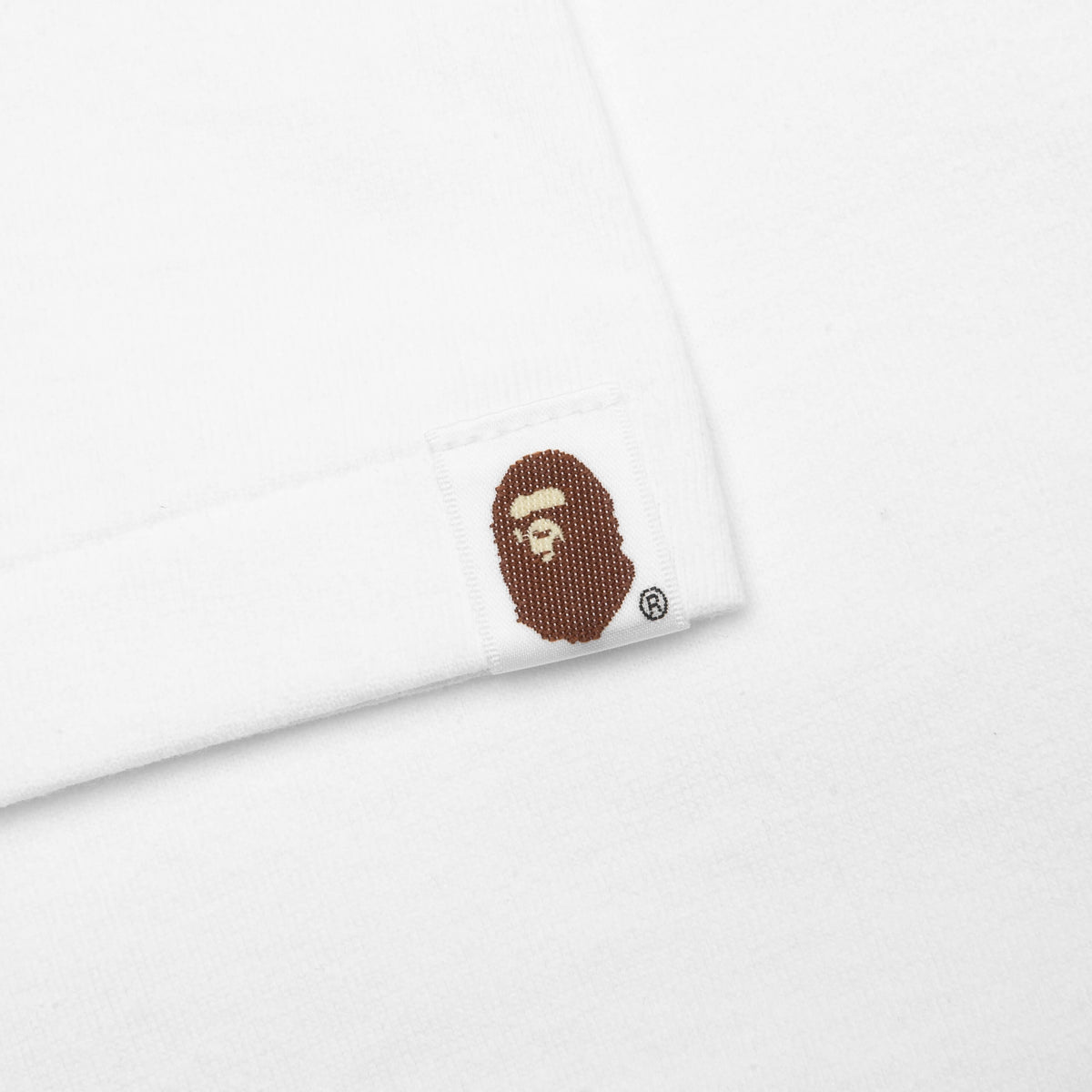 Color Camo Milo on Big Ape Tee - White/Red