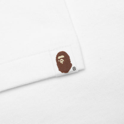 Color Camo Milo on Big Ape Tee - White/Red