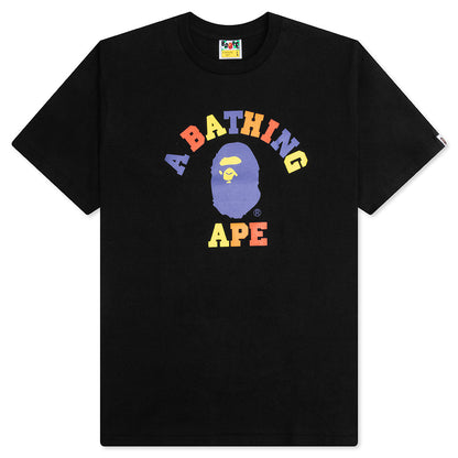 Colors College Tee - Black