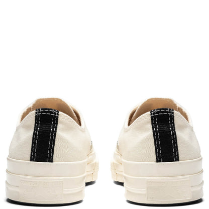 Converse x Comme Des Garcons PLAY All Star Chuck '70 Ox Small Red Heart - White