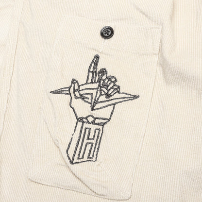 Corduroy Baggy Pant - Cream