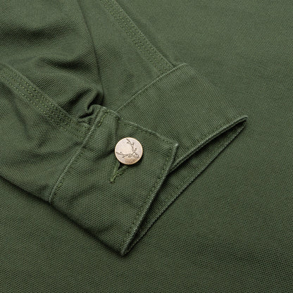 Cotton Canvas Coverall - Moss Green