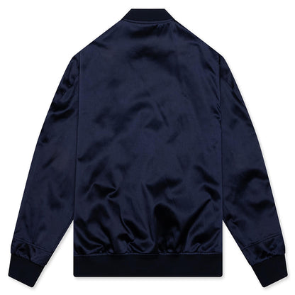 Couture Seam Bomber - Navy