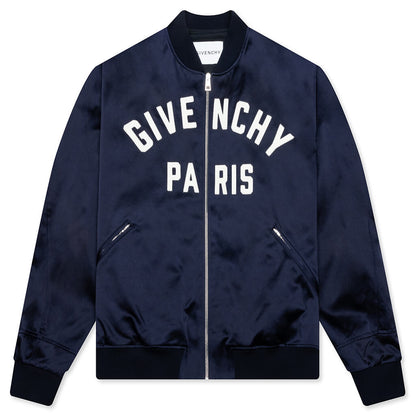 Couture Seam Bomber - Navy