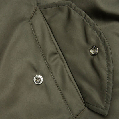 Couture Seam Cropped Bomber - Salvia