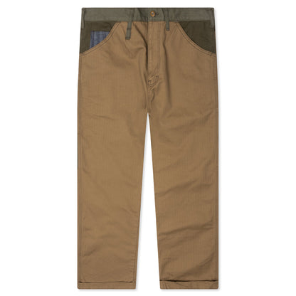 Crazy Painter Pants - Beige