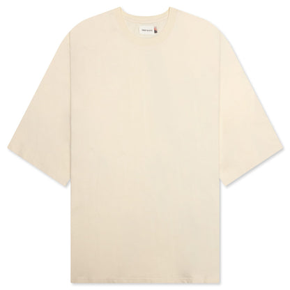 Crest Logo Box Tee - Cream