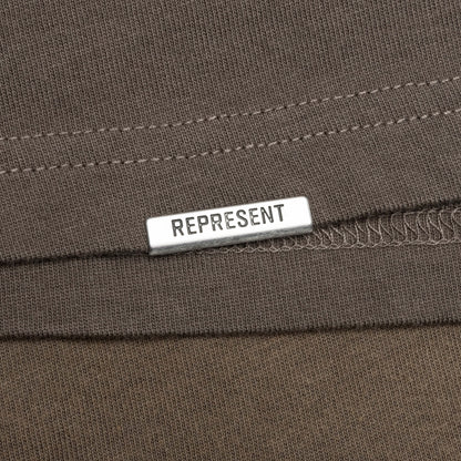 Crest T-Shirt - Dark Taupe