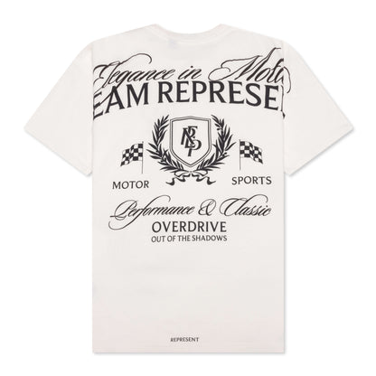Crest T-Shirt - Flat White