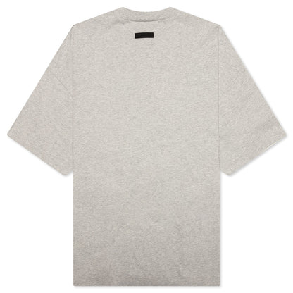 Crewneck T-Shirt - Light Heather Grey