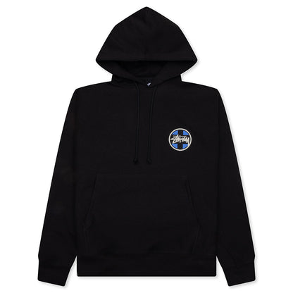 Cross Dot Hoodie - Black