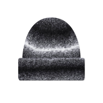 Cuff Basic Striped Beanie - Black