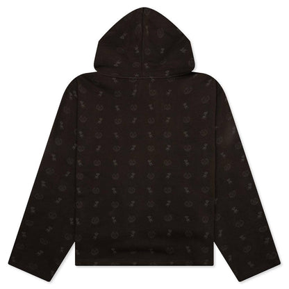 Holiday HTG Raw Edge Hoodie - Black