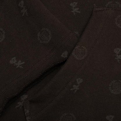 Holiday HTG Raw Edge Hoodie - Black