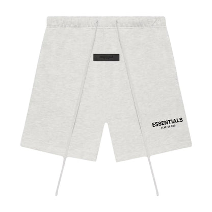 ESSENTIALS FOG LIGHT HEATHER SS22 TEE+SHORTS BUNDLE