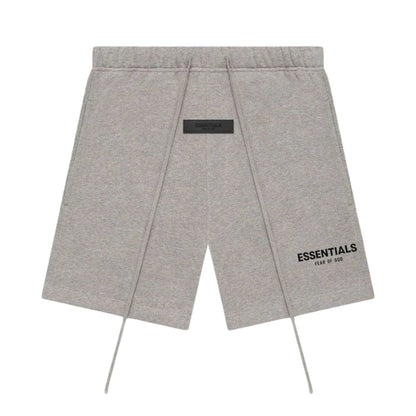 ESSENTIALS FOG DARK HEATHER SS22 TEE+SHORTS BUNDLE