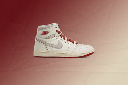 Women's Air Jordan 1 High OG 'Rare Air' - Sail/Cinnabar/Light Bone