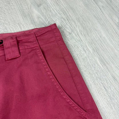 CP Company Cargo Shorts - Red Bud