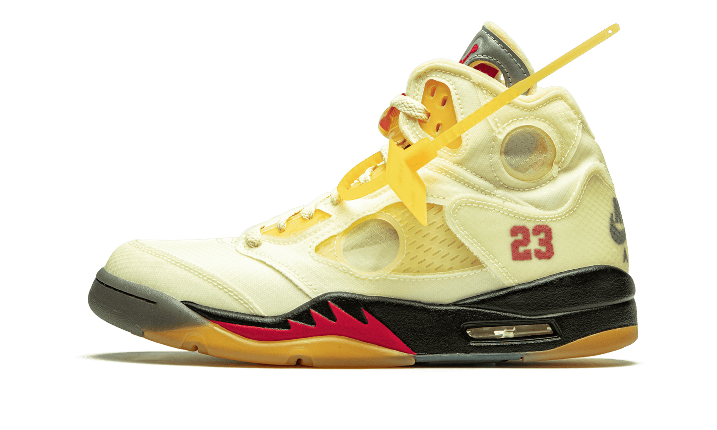 JORDAN 5 OFF-WHITE SAIL