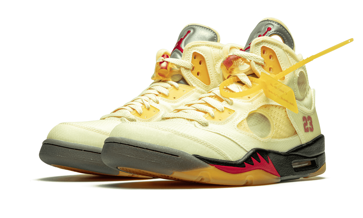 JORDAN 5 OFF-WHITE SAIL