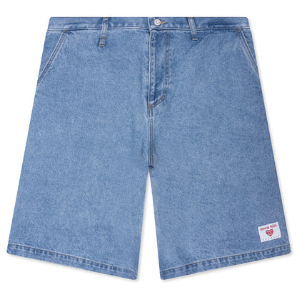 Denim Painter Shorts - Indigo