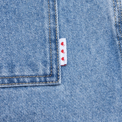 Denim Painter Shorts - Indigo