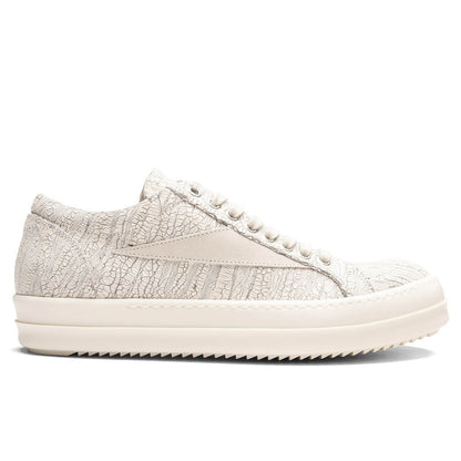 Denim Vintage Sneaks - Milk White