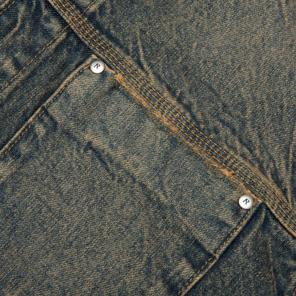 Denim Trucker - Blue Cream