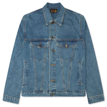 Denim Trucker Jacket - Washed Indigo