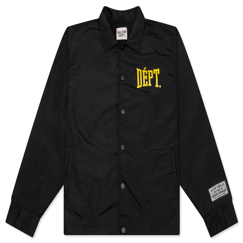 Dept. Coach Jacket - Black
